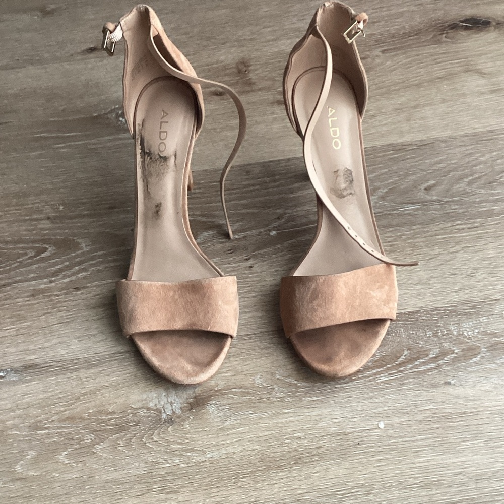 Aldo Women's Brown Heeled Sandals
